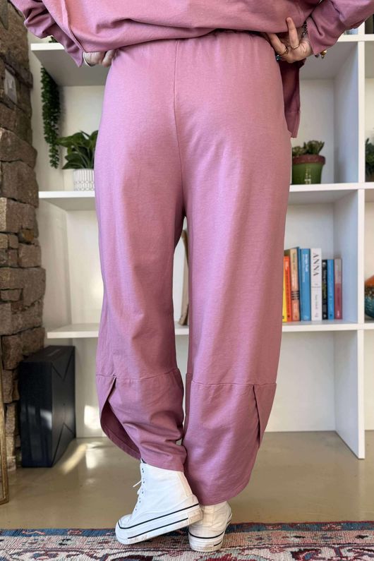Lagen Shelby Sweatshirt Barrel Pant Indian Pink /2